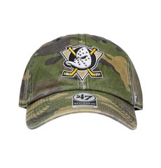 Кепка NHL ANAHEIM DUCKS CAMO, 47 Brand (CARGN25GWS-CM), Camouflage