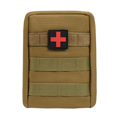 Аптечка військова тактична Tactical aid kit, Paramedic, Coyote, 15 предметів