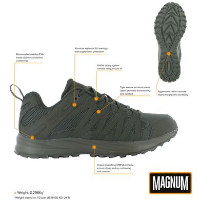 Кросівки, Storm Trail Light, Magnum, Olive