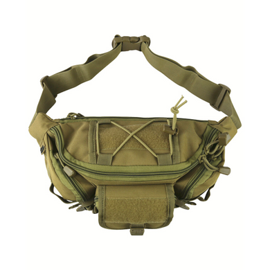 Тактическая поясная сумка Waist, Kombat Tactical, Coyote