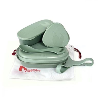 Набор посуды LunchKit BIO 6 pcs, Light My Fire, Sandy Green