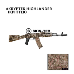 Камуфляж зброї, Skin-Tec Tactical, Kryptek camo AK-74