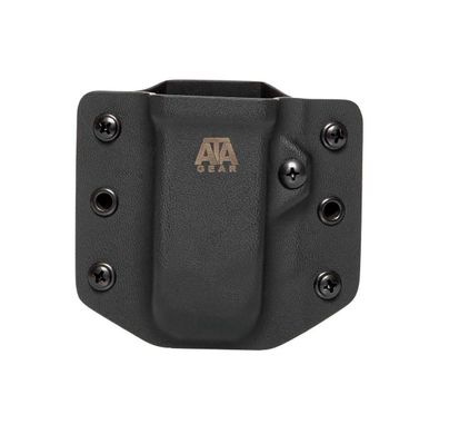 Паучер модель Pouch ver.1 для зброї Glock - 17 / 22 колір Black правша/лівша, Black