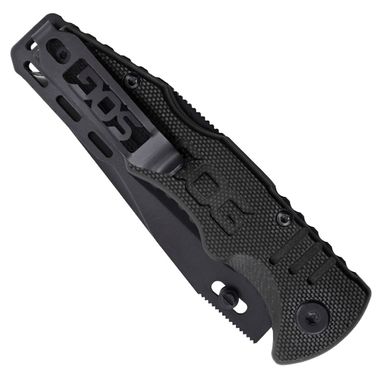 Ніж складаний SOG Salute Mini, Black