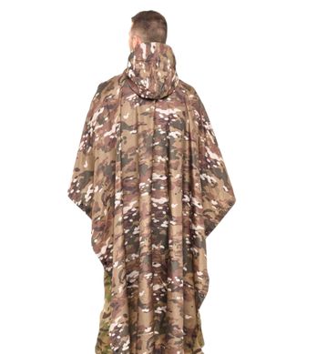 Пончо - дощовик PONCHO BASIC, Marsava, Multicam, One size