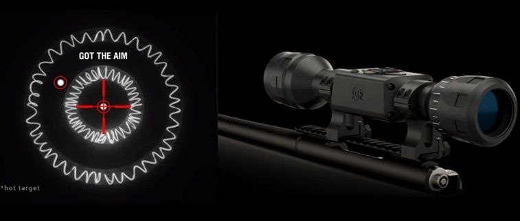 Тепловізійний приціл Mars LT, 19mm, 2-4x, 320x240, 12μm, 60Hz, Thermal Rifle Scope