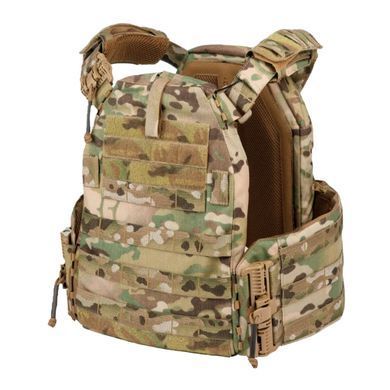 Плитоноска с быстрым сбросом FRPC 25х30 с камербандами, Cordura 500, UARM, мультикам, Multicam, M