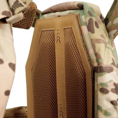 Плитоноска с быстрым сбросом FRPC 25х30 с камербандами, Cordura 500, UARM, мультикам, Multicam, M