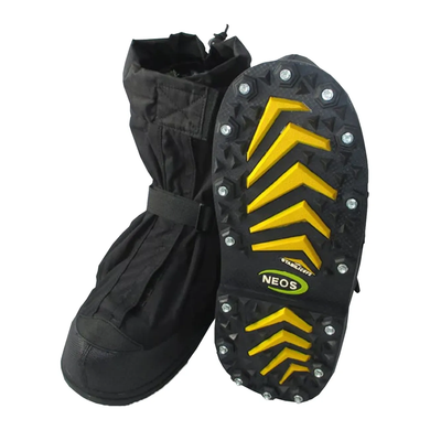 Зимові водонепроникні бахіли з шипами Voyager STABILicers, NEOS Overshoes, Black