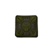 Шеврон "ЗСУ" квадрат, Black green, TacticUa