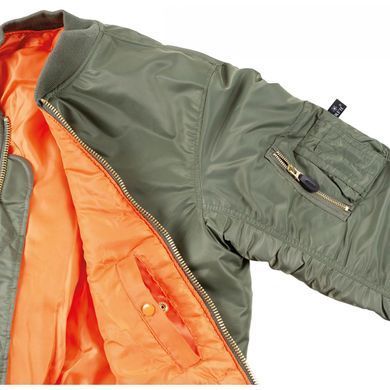 Куртка US, MA1, MFH, Olive