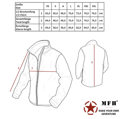 Куртка US, MA1, MFH, Olive