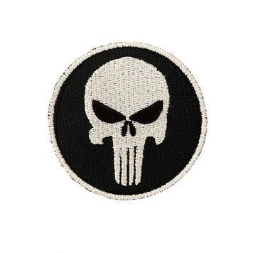 Шеврон "Punisher", Black-White