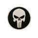 Шеврон "Punisher", Black-White
