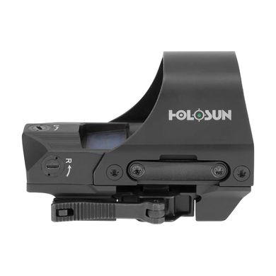 Коллиматорный прицел Holosun HE510C 2MOA (green dot) с солнечной батареей, HE510C-GREEN