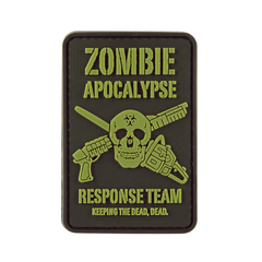Шеврон "Zombie Apocalypse", Kombat Tactical, Black/Olive