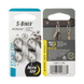 Карабін для ключів, Nite Ize S-Biner, замок Microlock, 2 шт, Stainless