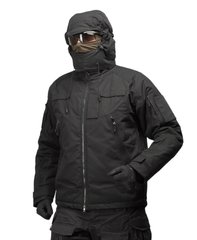 Тактична тепла куртка RipStop Climashield Apex, UATAC, Black