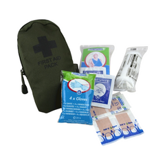 Аптечка базовая First Aid Kit, Olive