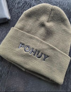 Шапка зимова POHUY, Olive, One size