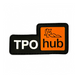 Шеврон "ТРО HUB", Black-Orange