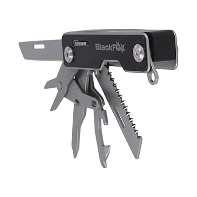 Мультитул Pocket Boss, BlackFox, Stainless-Black, 9 функций