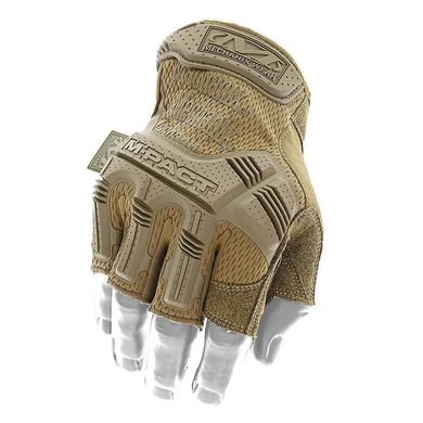 Перчатки тактические беспальцевые, Mechanix M-PACT, Coyote