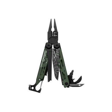 Мультитул Signal, Leatherman, Green, 19 функцій