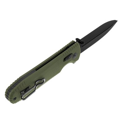 Ніж складаний SOG Pentagon XR, OD Green