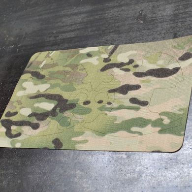 Маскировочная наклейка из кордуры, Peltor Comtac, Svetogor Defence, Multicam