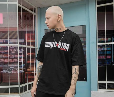 Футболка "World Star", SP, Black, L