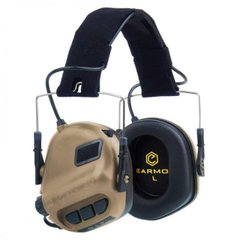 Активні захисні навушники Earmor M31 MOD3 (CB), Coyote Brown, EM-M31-M3-CB