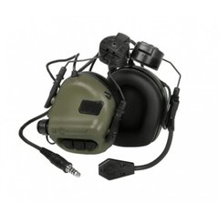 Активні захисні навушники Earmor M32H MOD3 (FG), Olive, EM-M32H-M3-FG