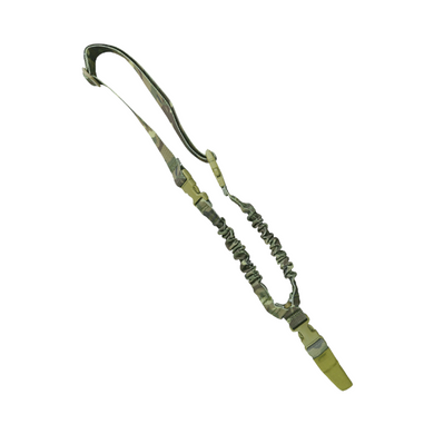 Ремінь збройовий 1но точковий Single Point Bungee Sling, Kombat tactical, Multicam