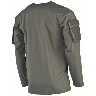Лонгслив MFH, US, с карманами на рукаве, 100% Cotton, Olive