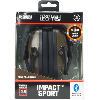 Активні захисні навушники Howard Leight Impact Sport Bluetooth, Coyote Brown, R-02548