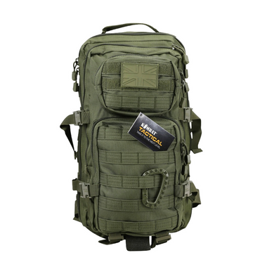 Рюкзак рейдовий Small Molle Assault Pack, Kombat Tactical, Olive, 28 L