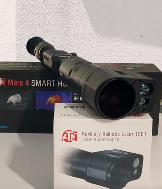 Тепловизионный прицел ATN MARS 4, 4-40x, 640x480, Thermal Rifle Scope with Full HD Video rec, WiFi