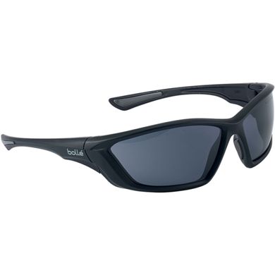 Тактичні захисні окуляри, Swat, Bolle Safety, Tactical, з чохлом, Black with Black Lens