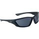 Тактические защитные очки, Swat, Bolle Safety, Tactical, с чехлом, Black with Black Lens