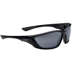 Тактичні захисні окуляри, Swat, Bolle Safety, Tactical, з чохлом, Black with Silver Flash Lens