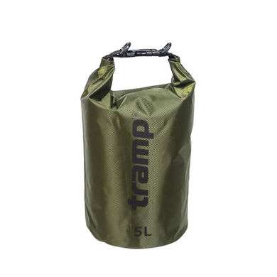 Гермомішок Tramp PVC Diamond Rip-Stop, Olive, 5 літрів